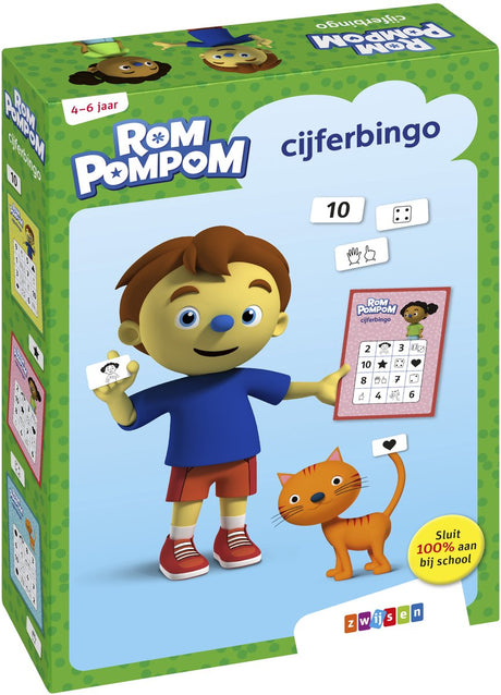 Bingo numéro Zwijsen romppompom. 4+