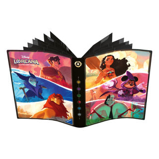 Ravensburger Disney Lorcana TCG - Portefeuille de cartes du livre d'histoire de Nicholas Kole