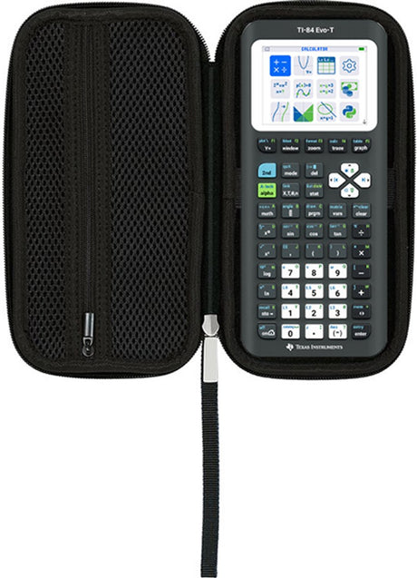 Texas instruments - ti-84 evo-t avec housse de protection - calculatrice graphique - support d'examen