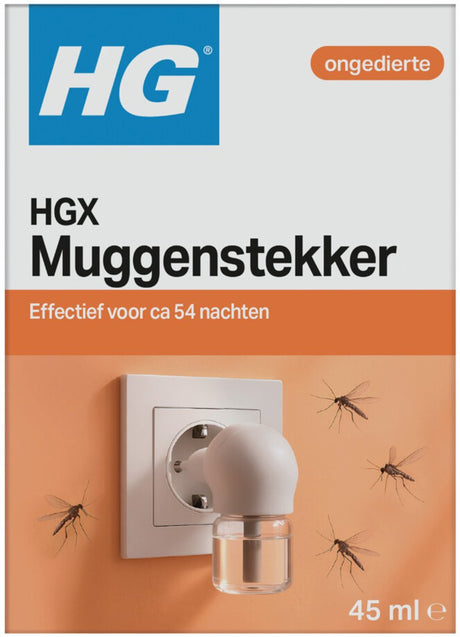 Hg x prise anti-moustique 15852n 1 pièce