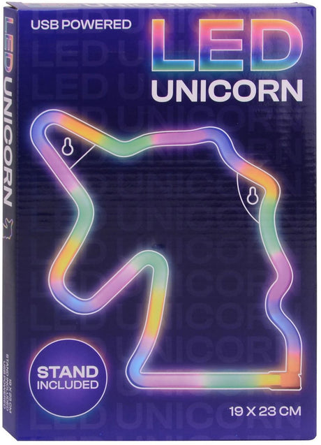 Lampe arc-en-ciel de Johntoy Unicorn avec USB