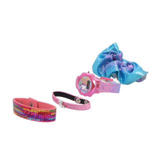 Accutime - Montre LCD Barbie avec accessoires