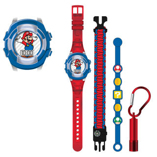 Coffret cadeau montre Accutime Super Mario