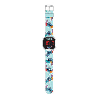 Montre Accutime point led point turquoise | 2 pièces