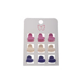 Barrettes à cheveux Maximes monde 2 assorties | 12 pièces
