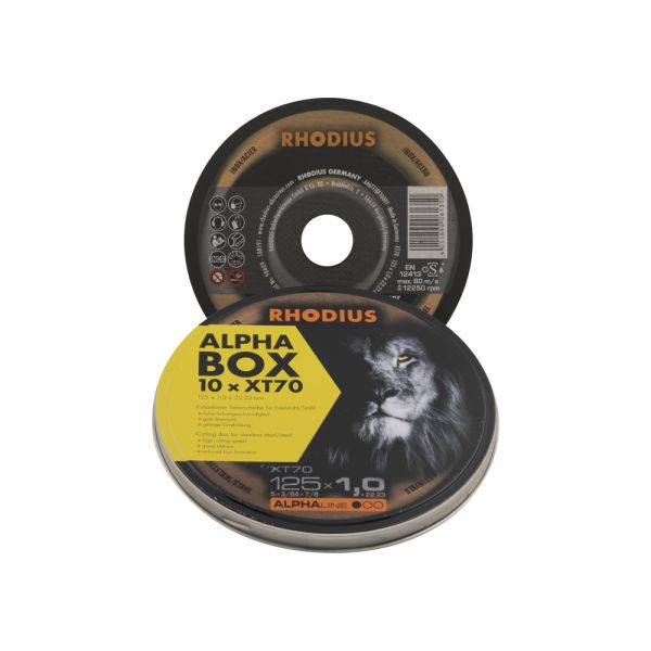 Disque de coupe 125x1 10 in