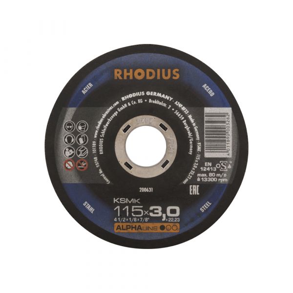 Disque à tronçonner 115x3 métal ksmk