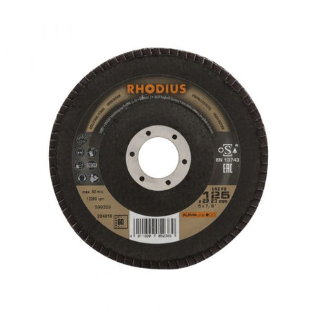 Disque à lamelles 125 k60 5 en étain