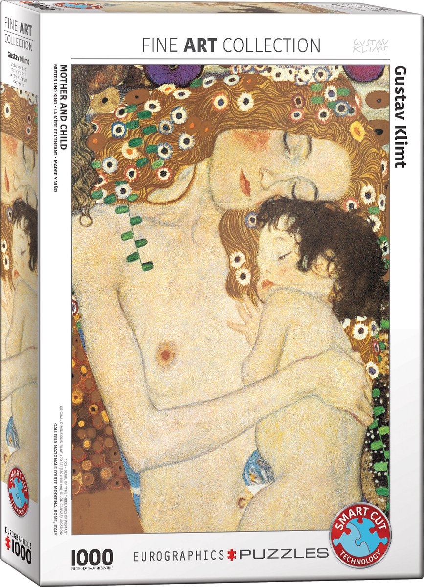 Eurographics - mère et enfant [mutter und child] - Gustav Klimt - 1000 pièces 48×68cm (l×h) - puzzle d'art