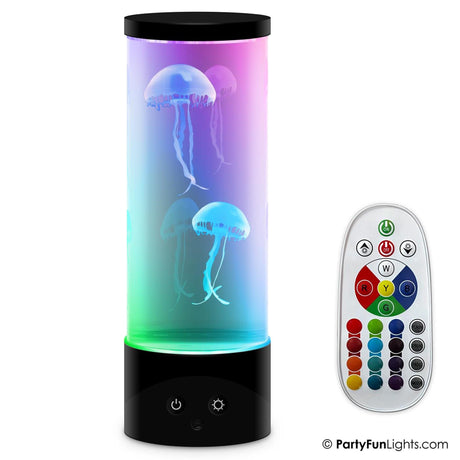 Partyfun lumières lampe de table méduse led muti couleur