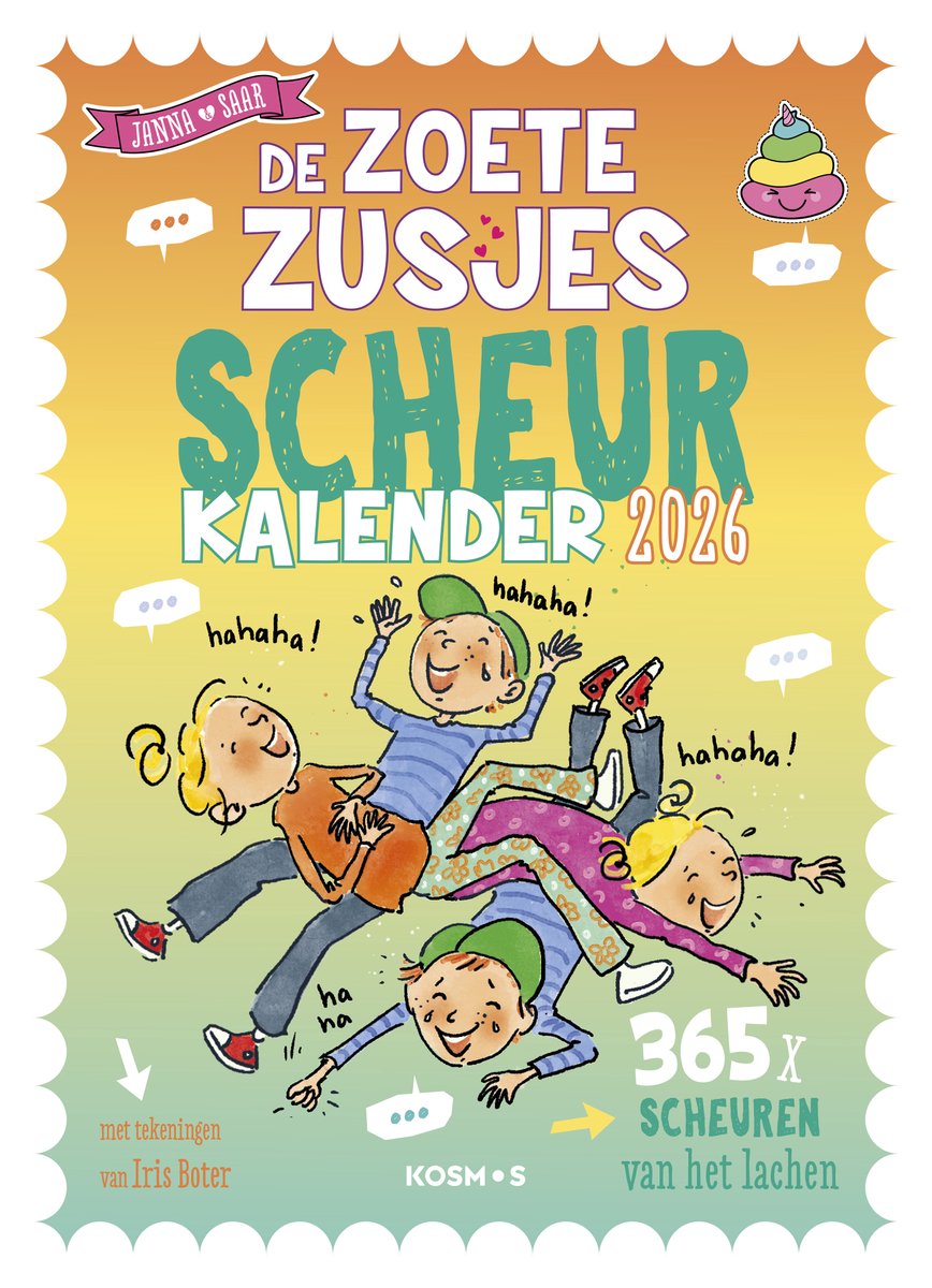 Le calendrier craquant des blagues des douces sœurs