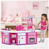 Dolu Barbie joue à la cuisine + son rose