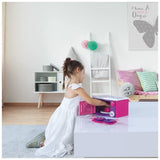 Dolu barbie micro-ondes + son rose violet