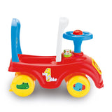 Fisher price marche voiture + klaxon rouge bleu jaune