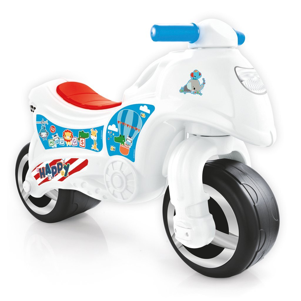 Dolu fisher price moteur en marche blanc bleu rouge