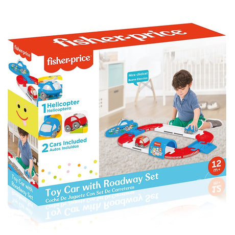 Ensemble de jeu de voiture Dolu Fisher Price