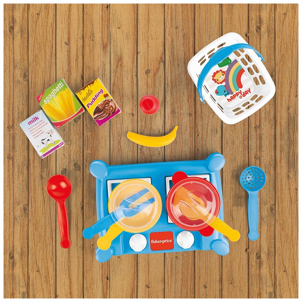 Ensemble de jeu de poêle Dolu Fisher Price
