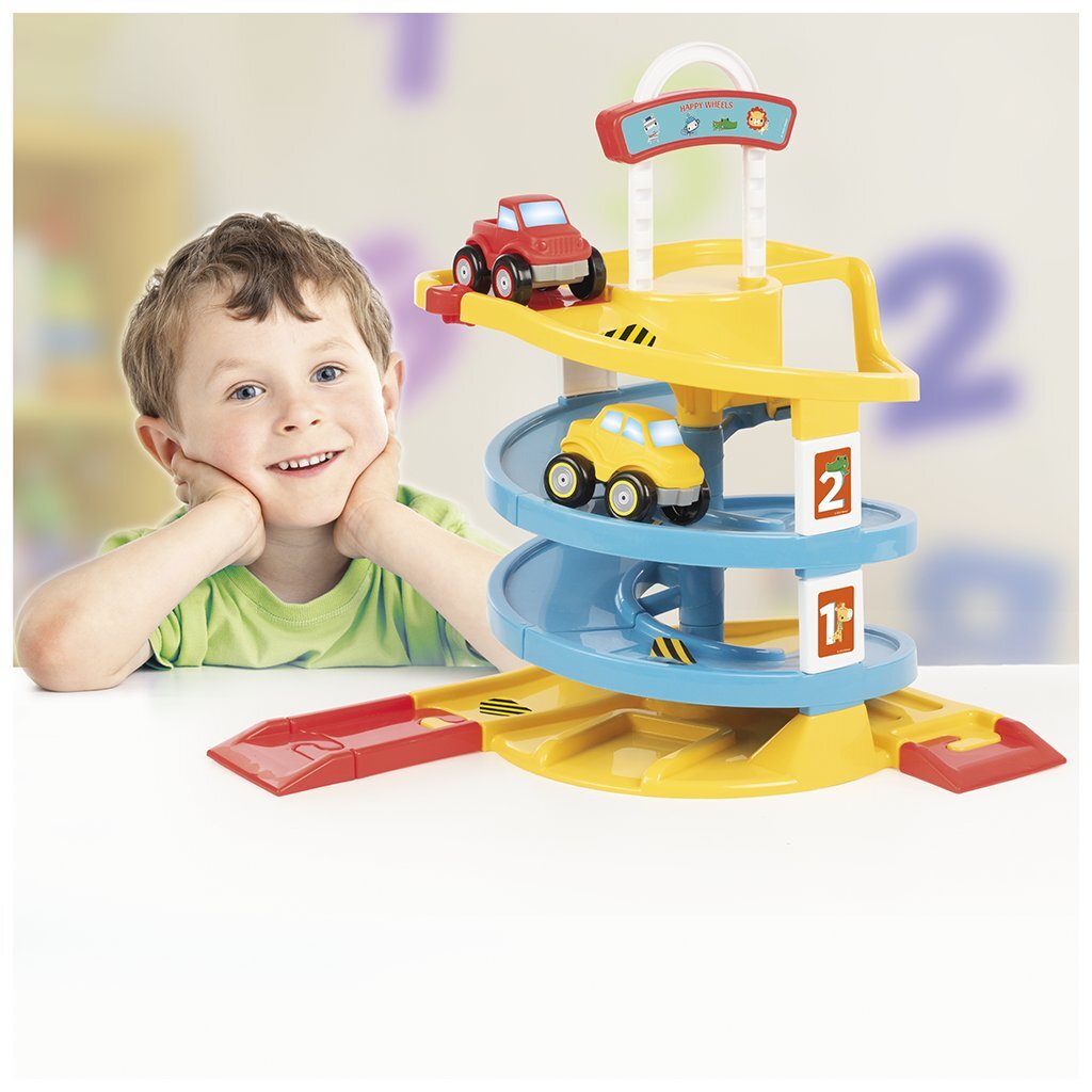 Ensemble de jeu de voiture en spirale Dolu Fisher Price