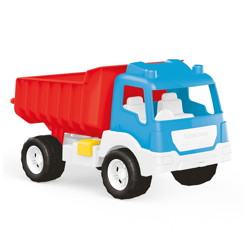 Dolu fisher price camion benne blanc bleu rouge