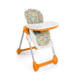 Dolu fisher price chaise haute de luxe 105x57x87 cm blanc orange