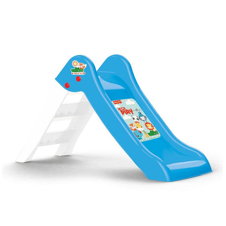 Dolu fisher price toboggan 70x111x47 cm bleu blanc