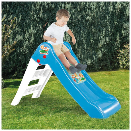 Dolu fisher price toboggan 70x111x47 cm bleu blanc