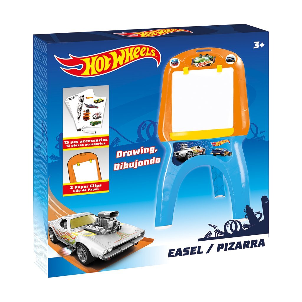 Planche à dessin Dolu Hot Wheels bleu orange
