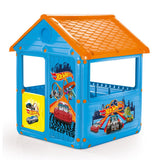 Dolu hot wheel maison de jeu 125x100x104 cm bleu orange