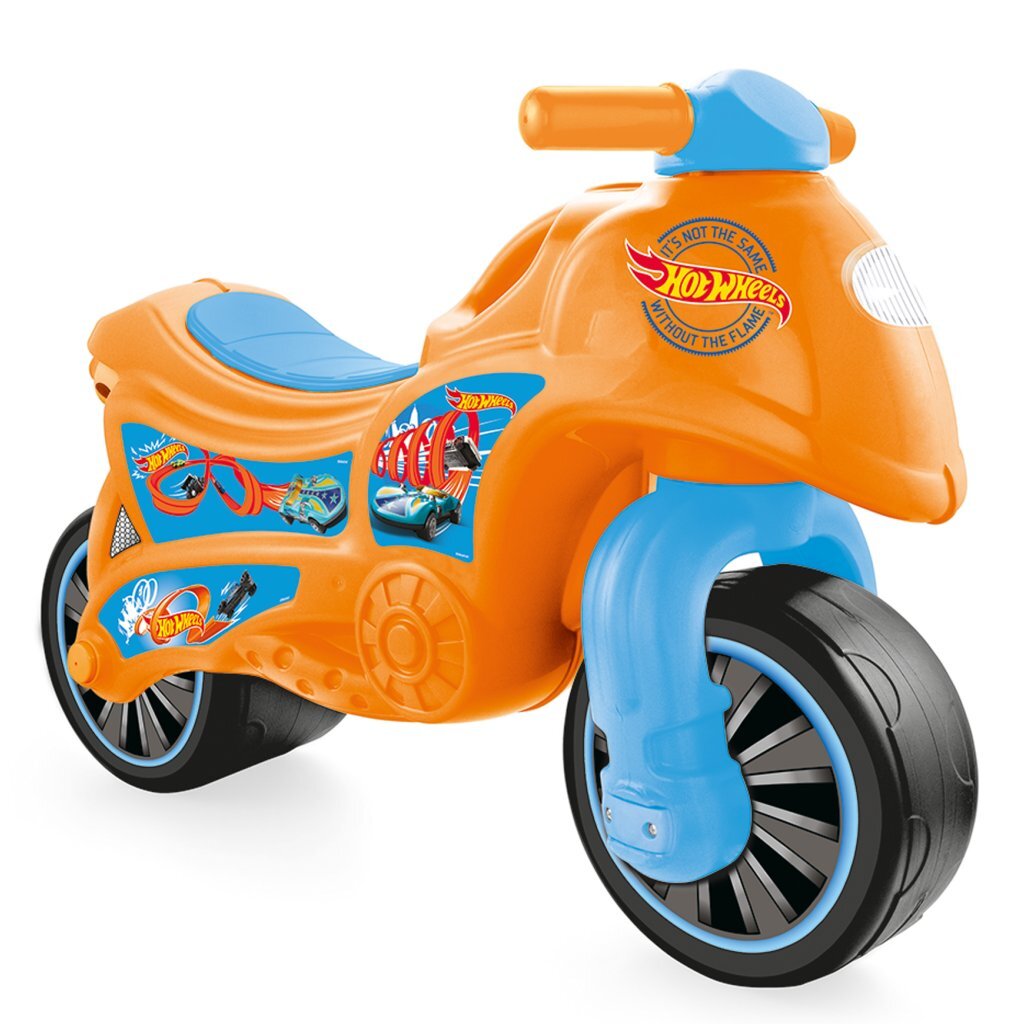 Dolu hotwheels moteur en marche bleu orange