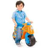 Dolu hotwheels moteur en marche bleu orange