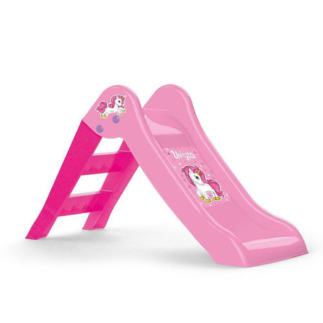 Dolu mon premier toboggan licorne rose