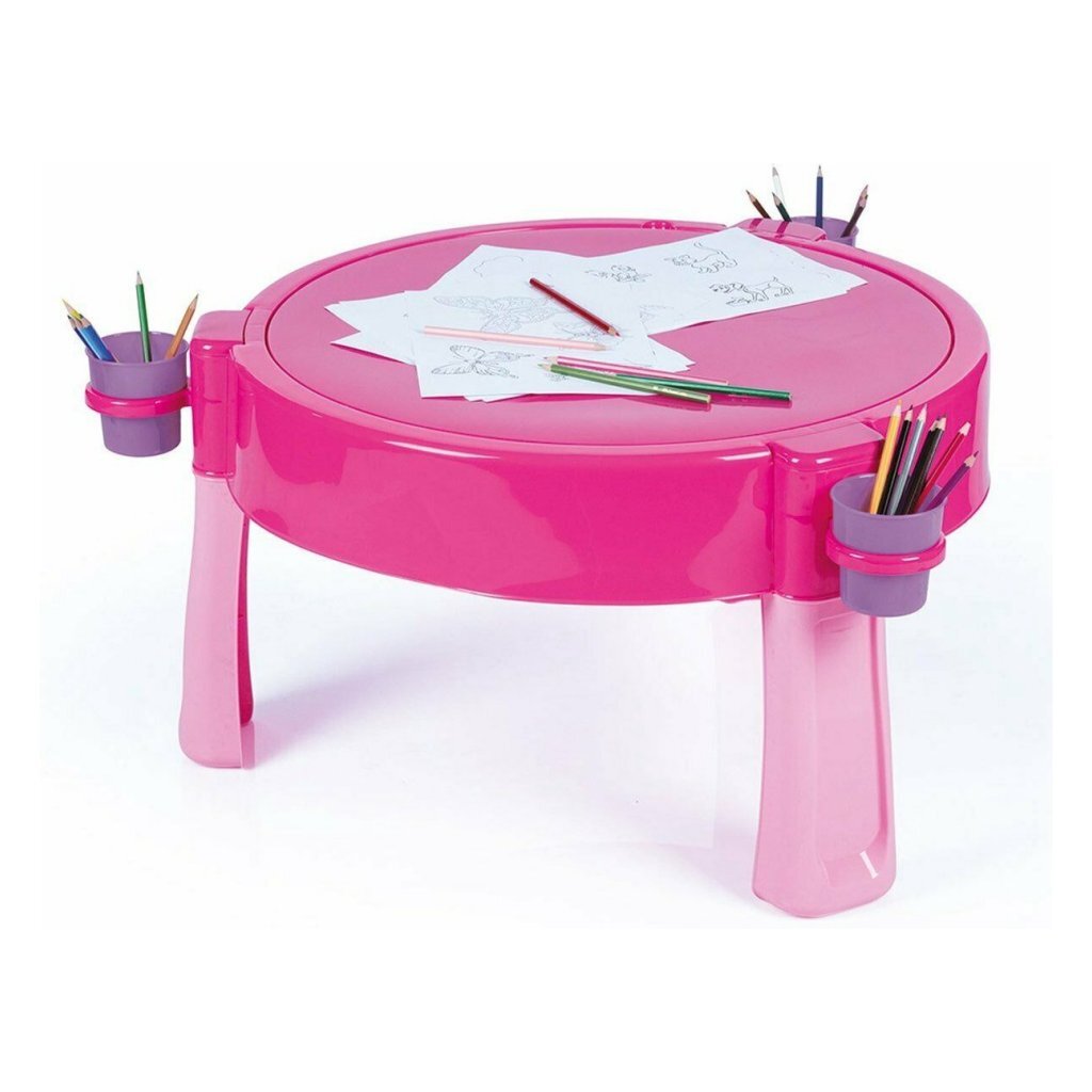 Table d'activité Dolu licorne rose