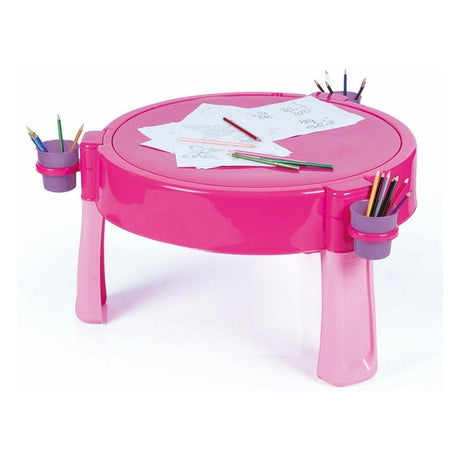 Table d'activité Dolu licorne rose