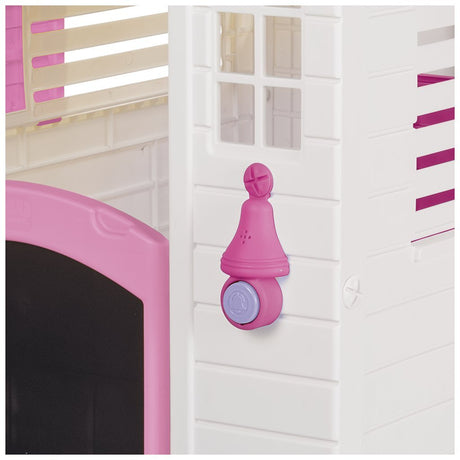 Cabane de jardin Dolu 140x127x107,5 cm + son rose violet