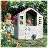 Maisonnette Dolu blanc rose