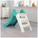 Toboggan Dolu 70,5x117x48,5 cm blanc vert