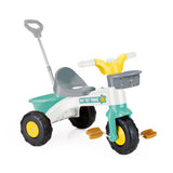 Tricycle Dolu 70x47x70 cm vert jaune blanc gris