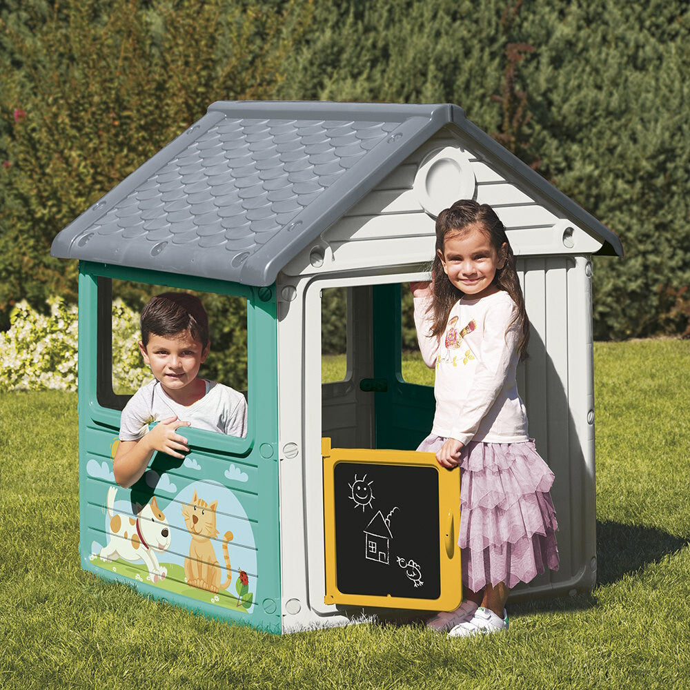 Dolu Dolu 2612 Playhouse My First Playhouse White Blue Yellow