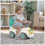 Voiture de marche Dolu blanc vert jaune