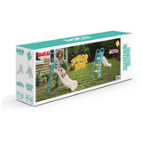 Toboggan Dolu 60,5x135x90 cm blanc vert