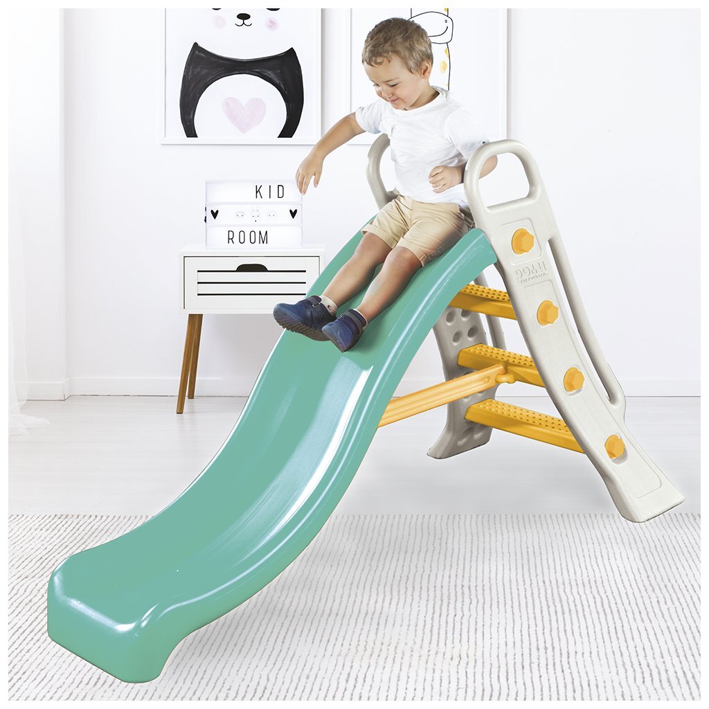 Dolu grand toboggan aquatique 145x166x78 cm blanc vert