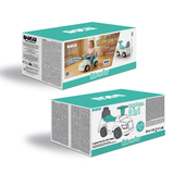 Dolu step car 2en1 marcheur marcheur blanc bleu