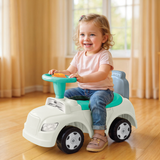 Dolu step car 2en1 marcheur marcheur blanc bleu