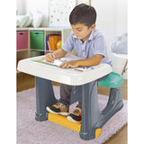 Dolu 2663 bureau pour enfant 50x77x57 gris bleu blanc