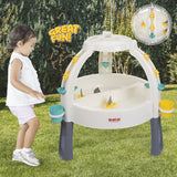 Dolu 2674 nappe phréatique fontaine avec accessoires blanc gris