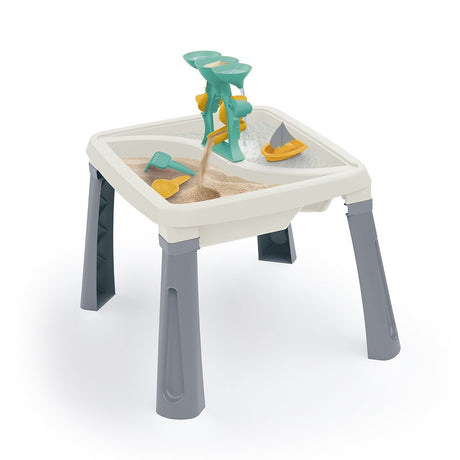 Table à eau Dolu sable + accessoires blanc gris