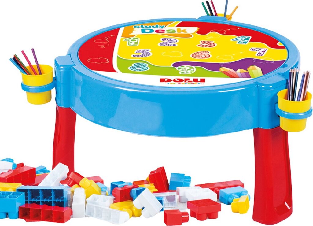 Table d'activités Dolu comprenant 100 blocs