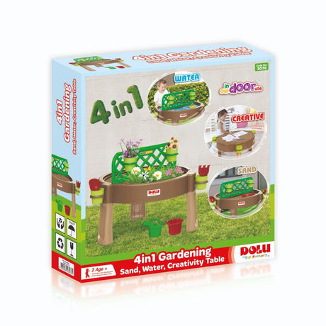 Dolu 3076 table de jeu de jardin 4en1 80x80 cm