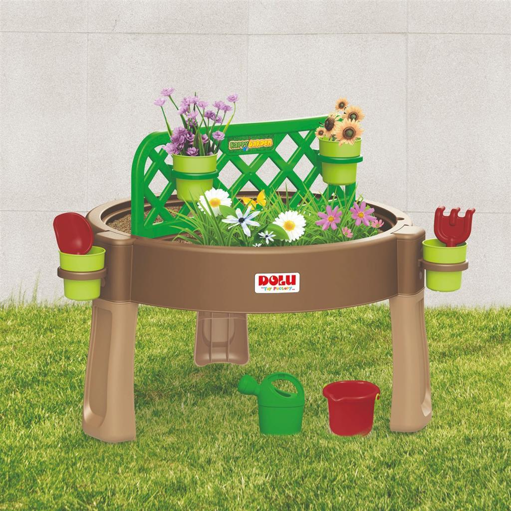 Dolu 3076 table de jeu de jardin 4en1 80x80 cm