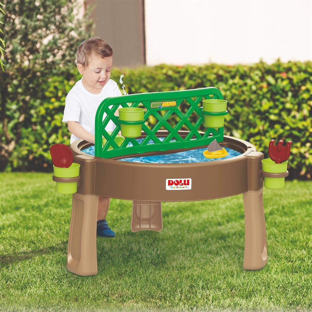 Dolu 3076 table de jeu de jardin 4en1 80x80 cm
